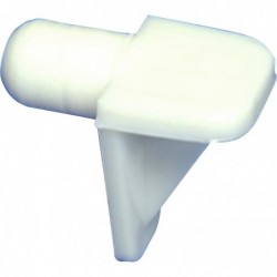 Taquet renforcé tige de 5 mm Strauss Vonderweidt - Blanc - Vendu par 8