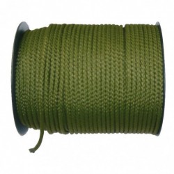 Tresse polypro kaki drisse - Diamètre 2 mm