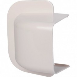 Amorce de mur plastique rigide blanc cassé RAL 9001