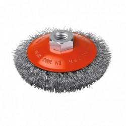 Brosse cuvette - SCID - Fils acier ondulés - Diamètre 120 mm