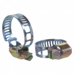 Collier de serrage à bande - W1 - Capvert - Acier - l. 13 mm - Vendu par 10
