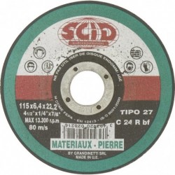Disque à ébarber - SCID - Matériaux - Usage fréquent