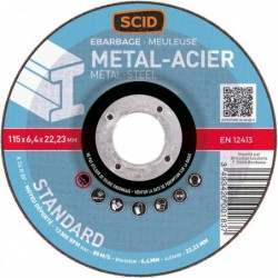 Disque à ébarber - SCID - Métaux - Standard