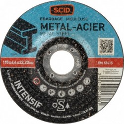 Disque à ébarber - SCID - Métaux - Usage fréquent