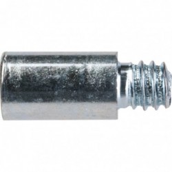 Rallonge pour fixation tube- Zinguée - Pas de vis 7 x 150 mm