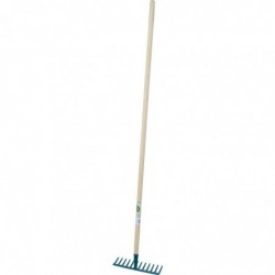 Râteau de jardin - Capvert - Emmanché - Forgé - Dents droites