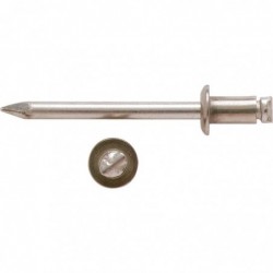 Rivet aveugle inox / inox A2 - Bralo - Tête plate standard