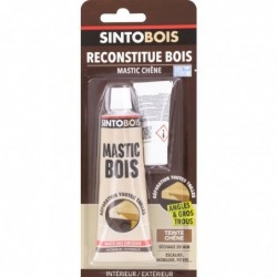 Sintobois mastic à bois avec durcisseur -  Chêne