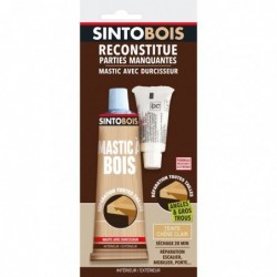 Sintobois mastic à bois avec durcisseur - Chêne clair