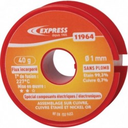 Soudure étain bobine - Express - Spécial composants électriques