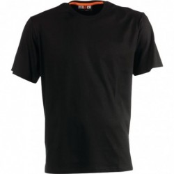 Tee-shirt argo Herock - Manches courtes - Noir