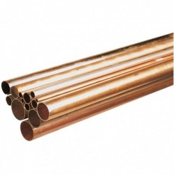Tube cuivre en barre