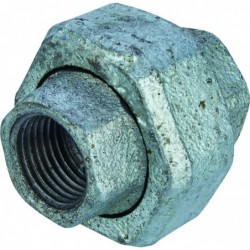 Union femelle joint plat 340 - Capvert - Fonte galvanisée