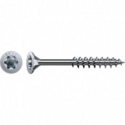 Vis agglo - Spax - Tête fraisée - TX - Acier - Gris - Pointe 4CUT