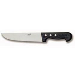 Couteau Trancheur manche ABS Noir 3 Rivet Alu