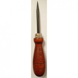 Poinçon en Acier Manche bois Tige Ø 6.00 mm lg 175 mm total